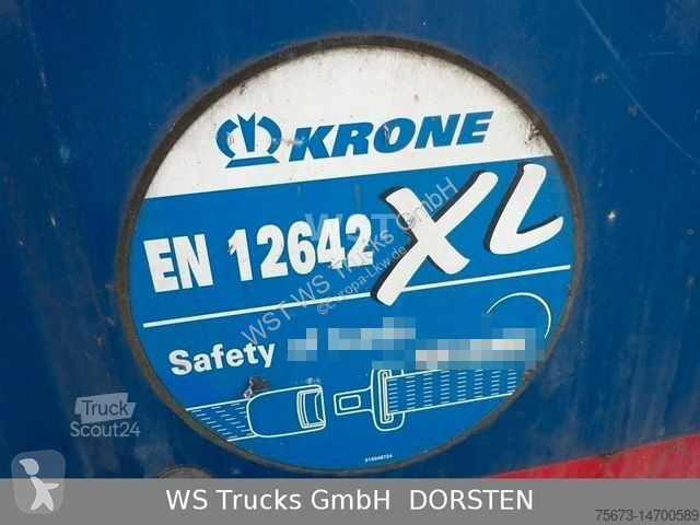 نصف مقطورة Krone SD 27 Planauflieger mit Edscha...