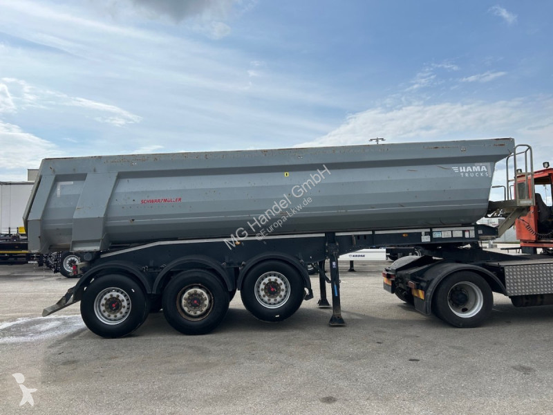 Semitrailer Schwarzmüller Kippmulde 25m³, SAF,...