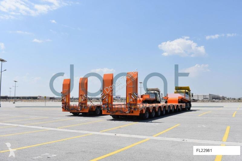Semiremorca Donat 8 axle lowbed with hydraulic...