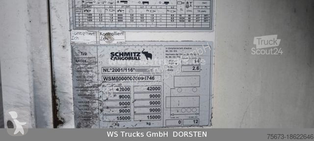 Semi reboque Schmitz Cargobull SKO 24...