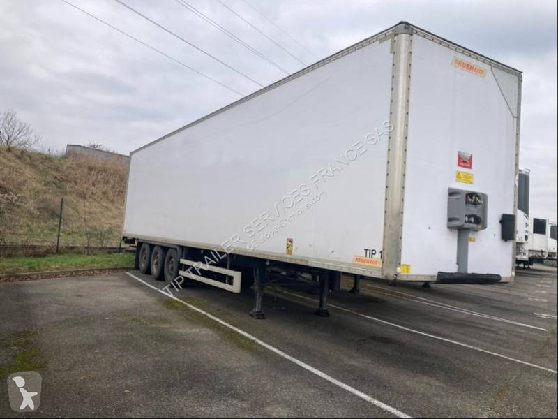 Semitrailer Fruehauf FOURGON 3 ESSIEUX DOUBLE...