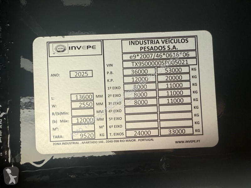 Semirimorchio Invepe  Semi-Reboque