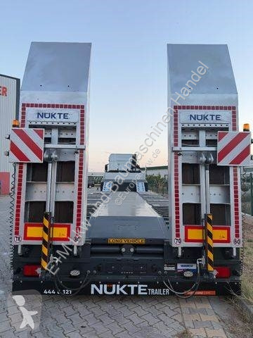 Oplegger  NÜKTE 4 ACHS TIEFLADER VIERTE ACHS...