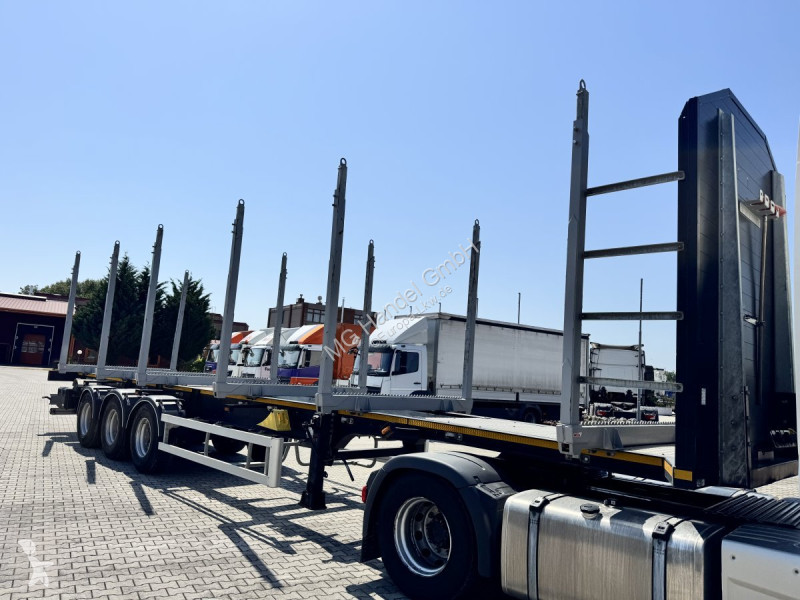 Sættevogn Mega TIMBER LONG Holzauflieger 6...