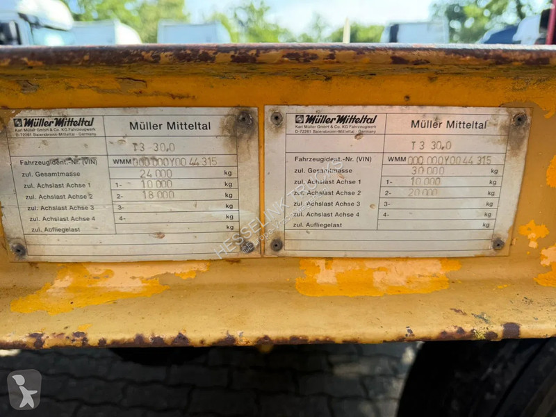 Semiremorca Müller-Mitteltal T3 Kompakt...