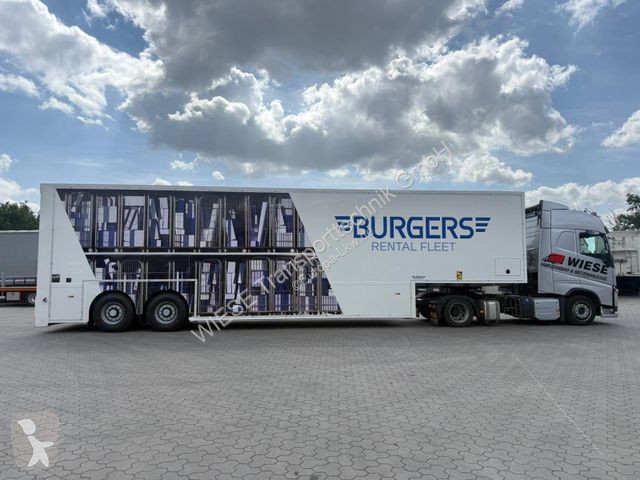 نصف مقطورة Burgers Carrosserie Burgers...