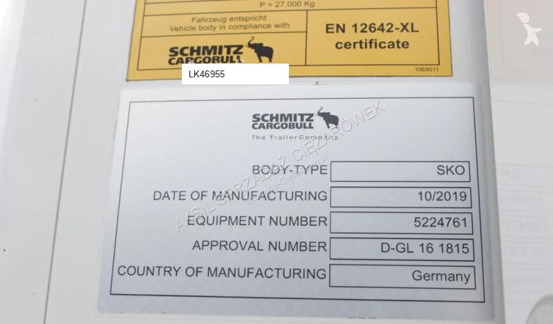 Semitrailer Schmitz Cargobull FP 60 V7 Thermo...