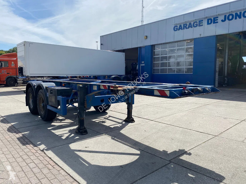 Semitrailer Turbo's Hoet 20 FT Container...