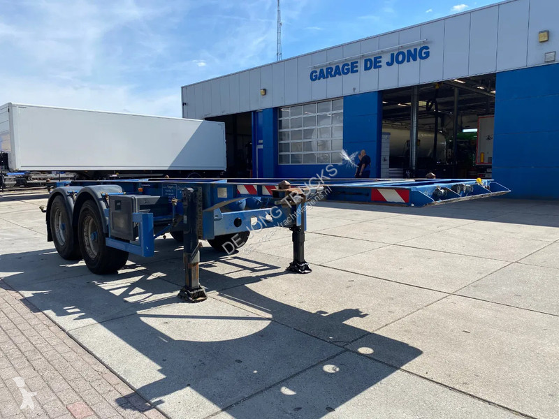 Semitrailer Turbo's Hoet 20 FT Container...