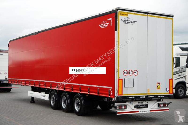 Semitrailer Wielton FIRANKA MEGA / LOWDECK / OŚ...