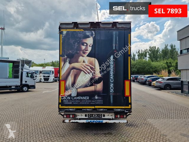 Semitrailer Krone / Hubdach / EDSCHA / Mega /...