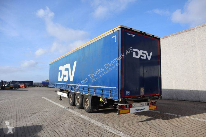 Semi reboque Krone 3 axle curtainside trailer