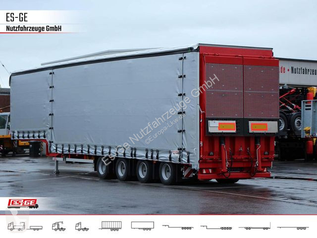 Semiremorca Dinkel 4-Achs-Jumbotieflader -...