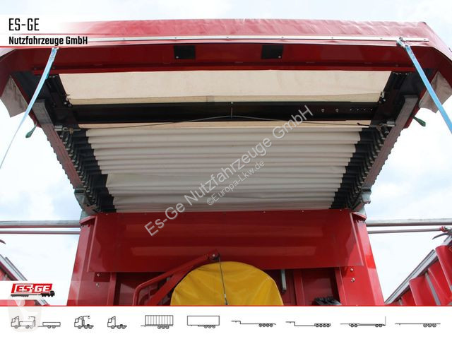 Semiremorca Meusburger 2-Achs-Jumbo-Tiefbett,...