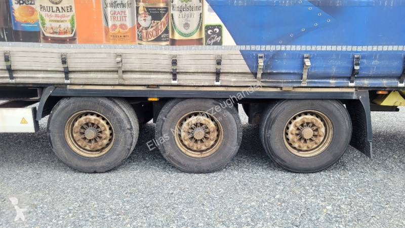 Semitrailer Krone SDP Getränke mit Ladebordwand