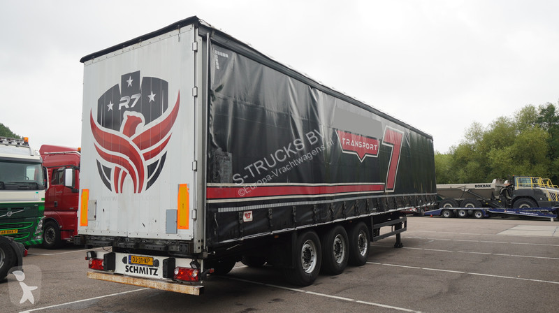 Oplegger Schmitz Cargobull 3 AXLE CURTAINSIDE...
