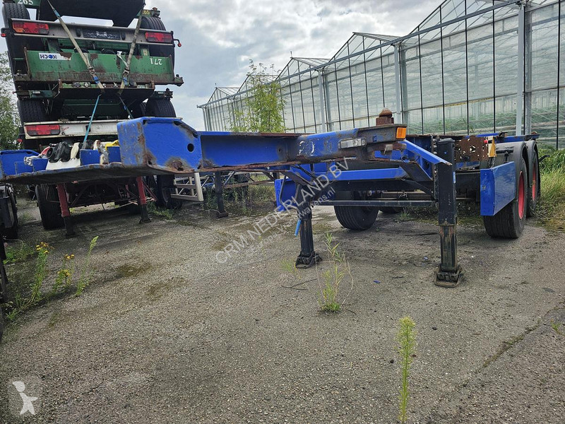 Semi remorque Krone SZ| 20 FOOT CHASSIS | BPW...