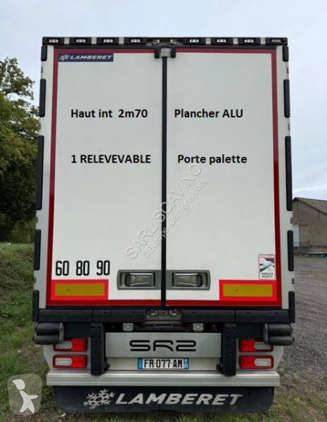 Semi remorque Lamberet Haut int 2m70 - Plancher...