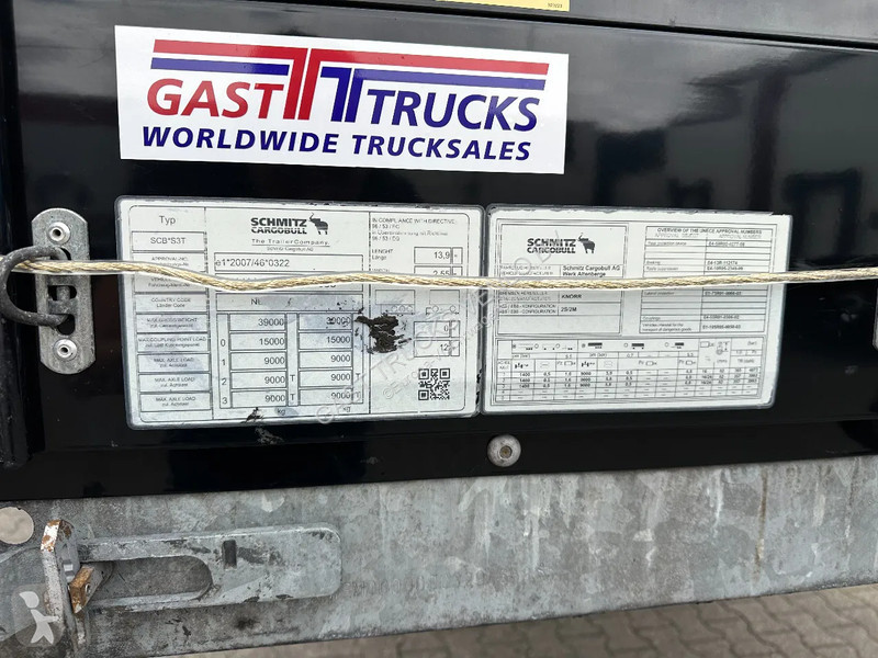 Oplegger Schmitz Cargobull Schuifzeil met...