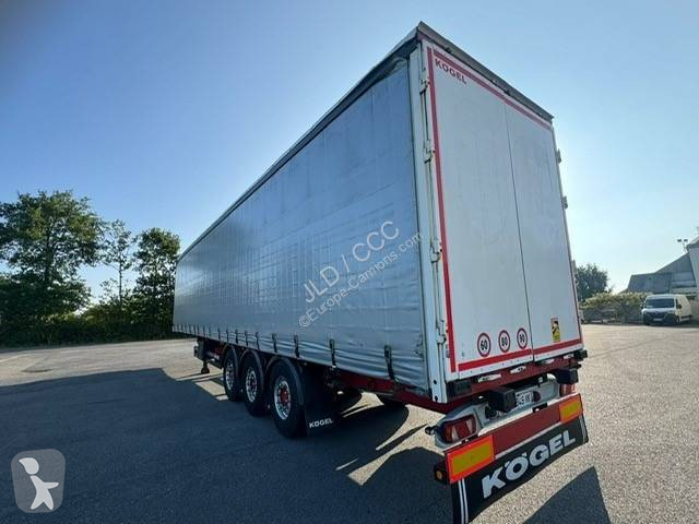 Semitrailer Kögel EC-846-XK fosse porte bobine