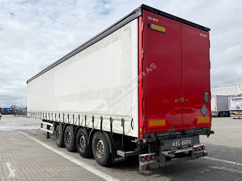 نصف مقطورة Kel-Berg Curtainsider /...