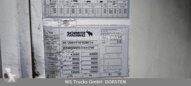 Návěs Schmitz Cargobull 24 Kühlauflieger |...