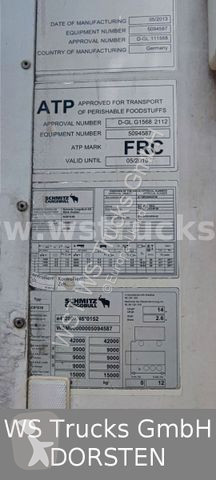 Semitrailer Schmitz Cargobull 24 Kühlauflieger...
