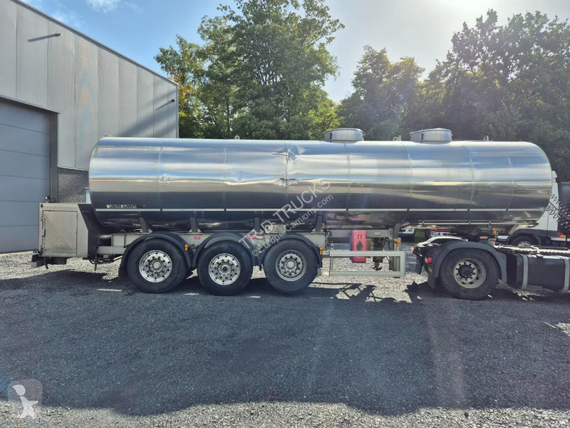 نصف مقطورة Magyar INSULATED INOX TANK 30 000L -...