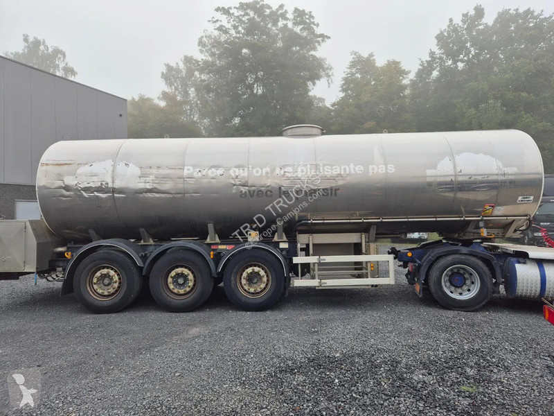 نصف مقطورة Magyar 29000L INSULATED INOX TANK -...
