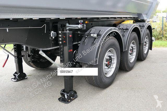 نصف مقطورة Mega MNW, Stahl, Hardox, 25m³, SAF,...