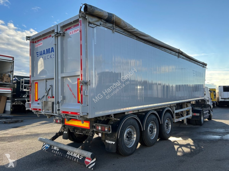 نصف مقطورة Kempf SKM AK 39 Alu-Kastenmulde 55m³...