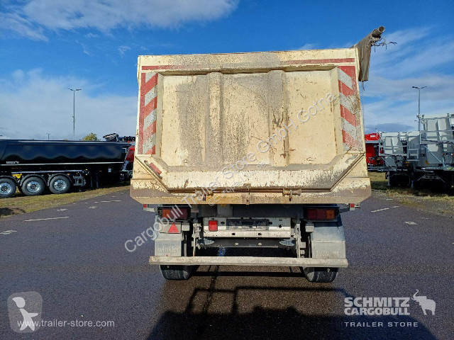 نصف مقطورة Langendorf Kipper Stahlrundmulde 24m³