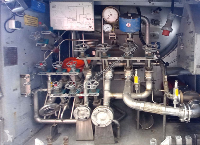 نصف مقطورة Gofa gas tank trailer for oxygen,...