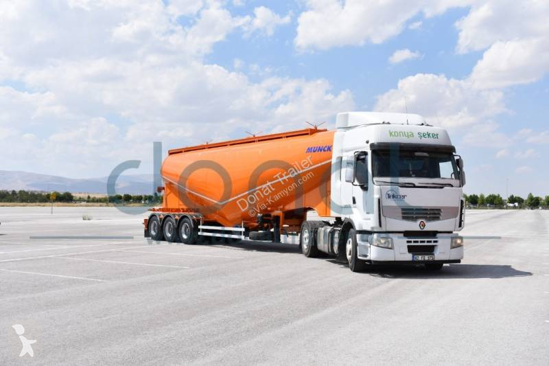 نصف مقطورة Donat Heavy Duty with Diesel Compressor