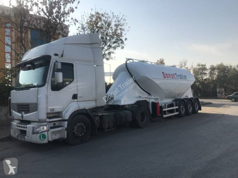 Semirimorchio Donat Aluminum Cement Dry Bulk Silo