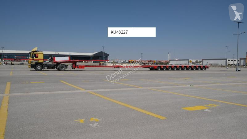 Porta máquinas Donat 10 axle hydraulic steering...