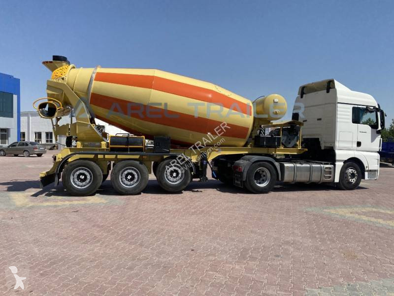 Semi remorque Arel Trailer BETON MIXER TRAILER