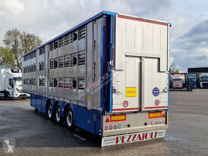 Náves Pezzaioli New 3 stock livestock trailer...