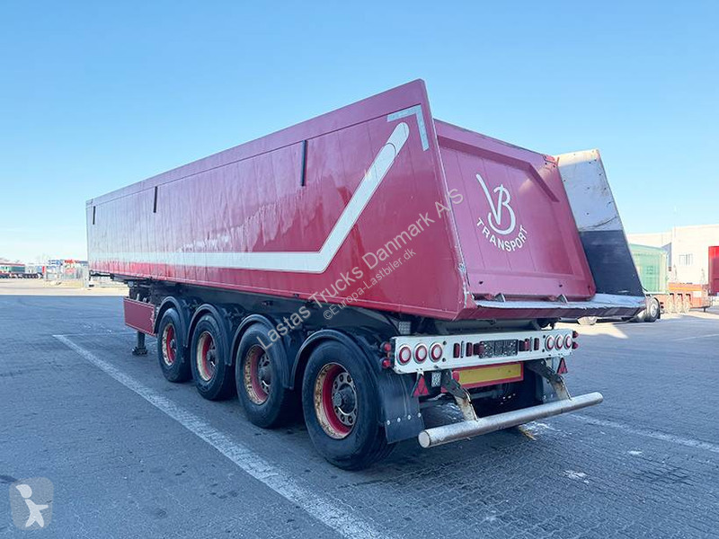 Semi remorque Kel-Berg Tipper / Alukastenmulde...