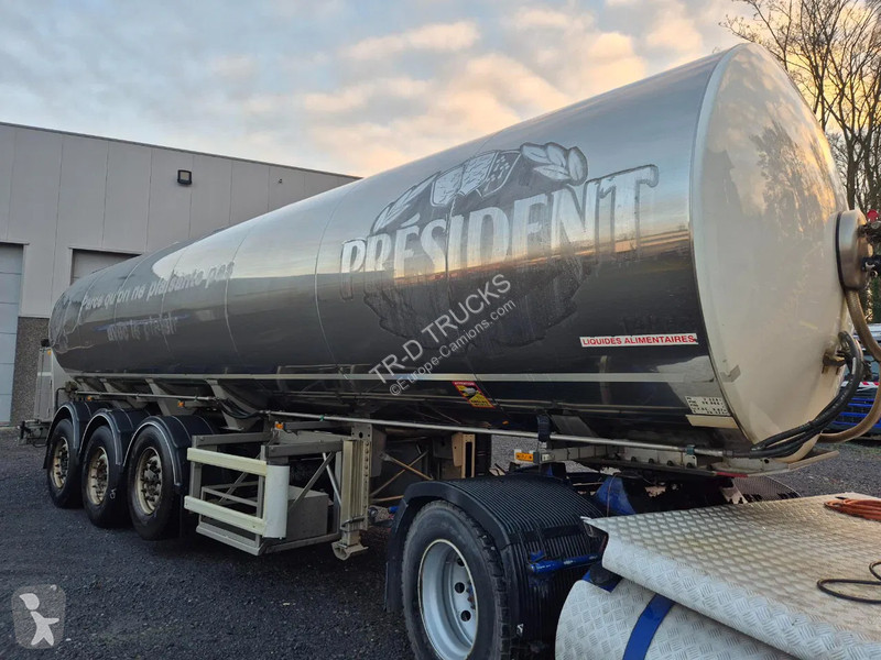نصف مقطورة Maisonneuve 29000L INSULATED INOX...