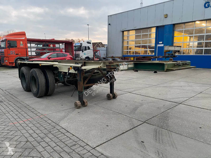 نصف مقطورة Groenewegen Container Chassis / 20...