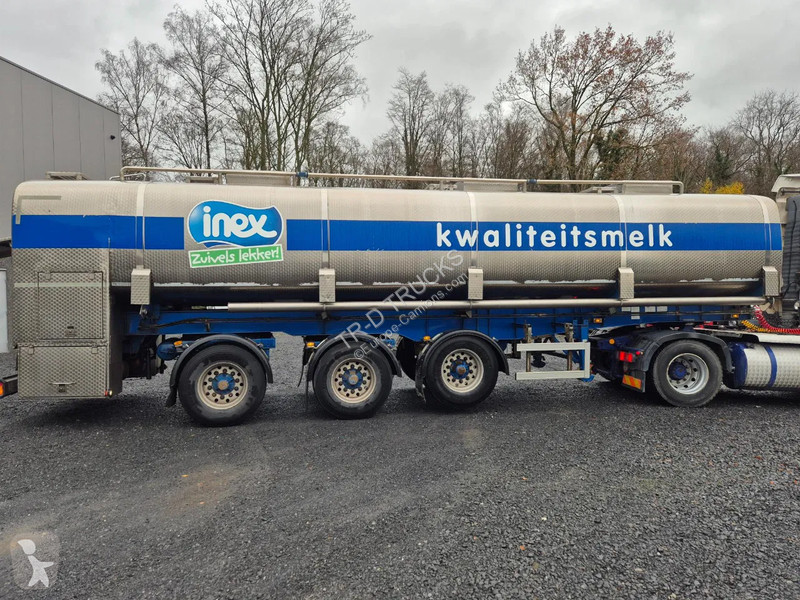 نصف مقطورة Mafa 30 000L INSULATED INOX TANK - 3...