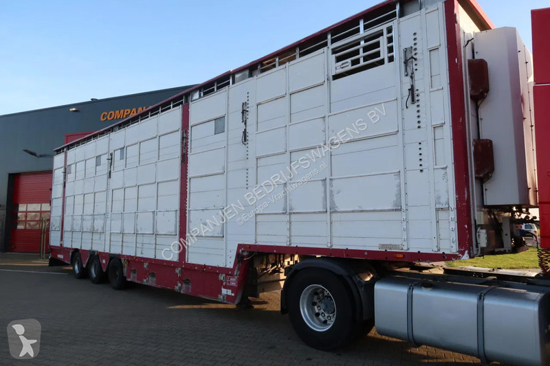 نصف مقطورة Pezzaioli SBA 31 - Cattle Transport