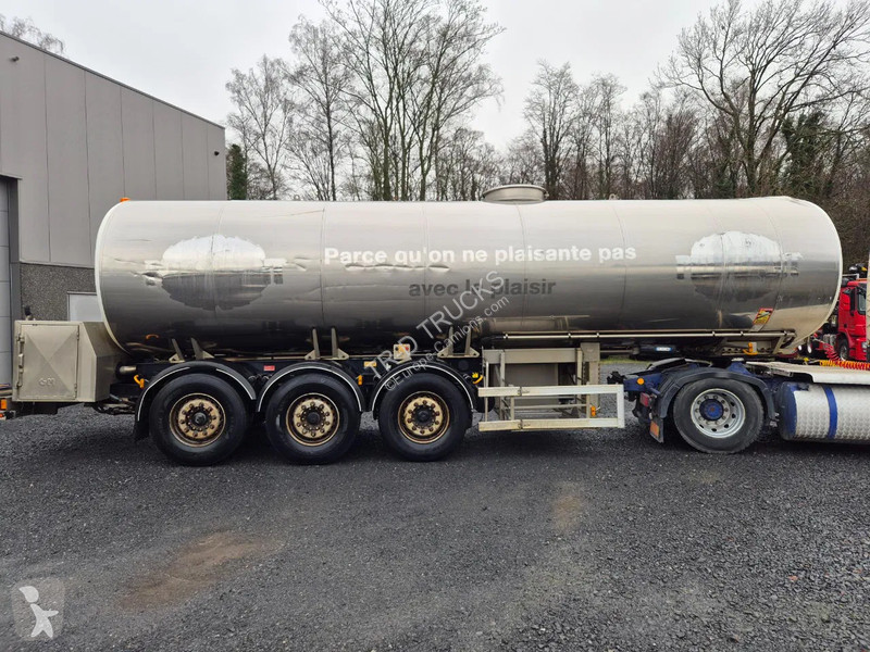 نصف مقطورة Magyar 29000L INSULATED INOX TANK -...