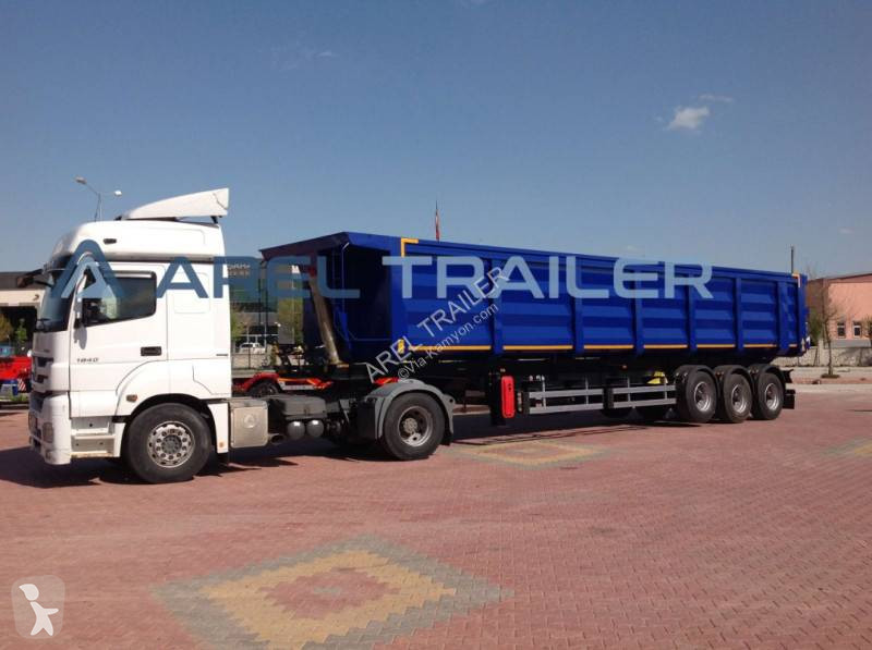 Sættevogn Arel Trailer 70 m3 SCRAP TIPPER TRAILER