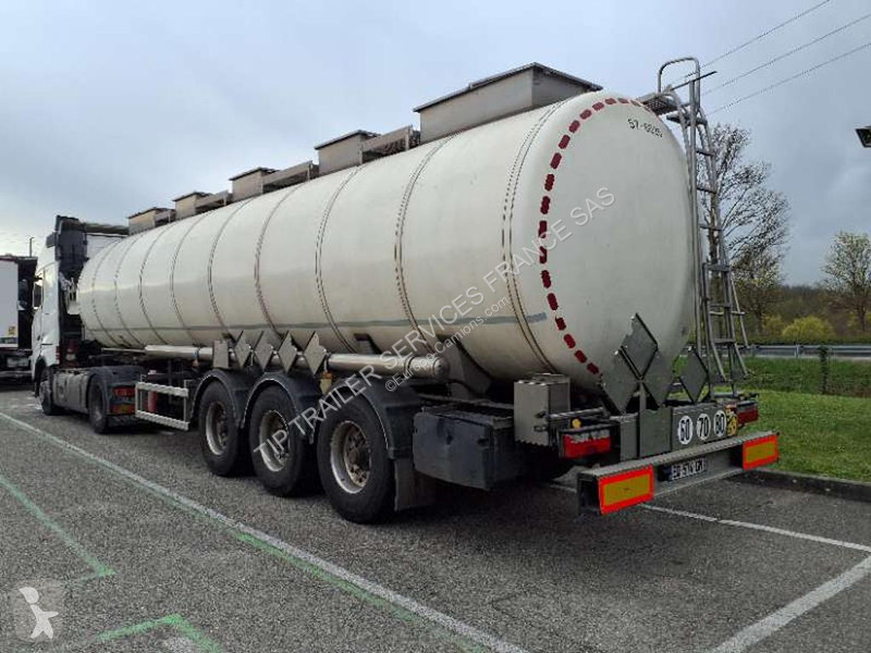 Semi remorque  Trailer Tanker Chemical 37 M3...