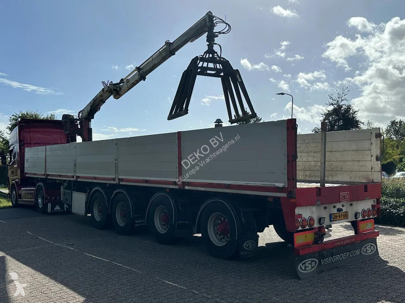 نصف مقطورة Floor 4 assen 130r KLEM 4 assen Hiab...