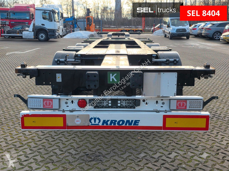 نصف مقطورة Krone / Liftachse / Teleskop /...