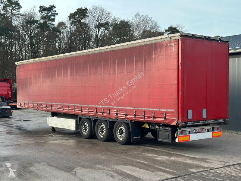 نصف مقطورة Krone Curtainsider Liftachse, Edscha...