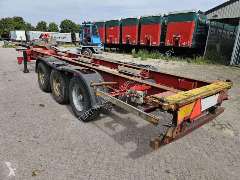 نصف مقطورة Pacton BPW Pacton Container Chassis...